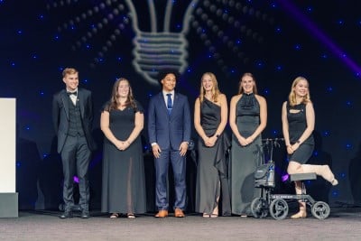 Winners on stage at ISM World Conference