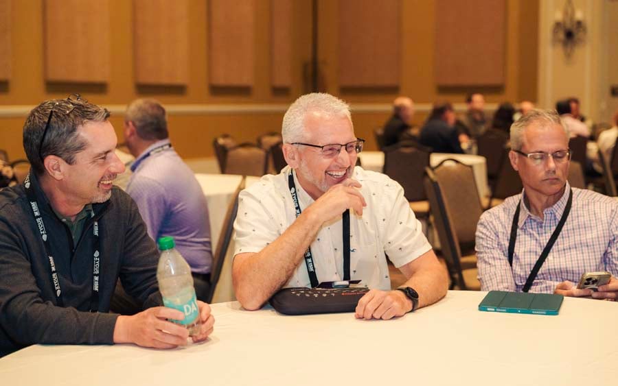 Attendees smiling at ism world 2025